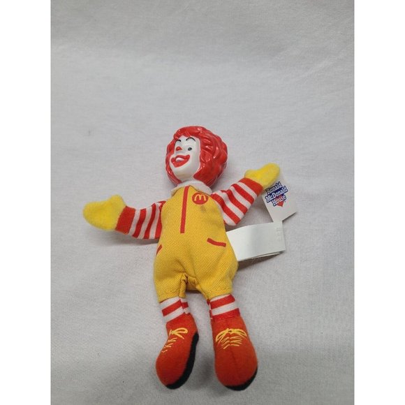 McDonald’s 2002 Ronald McDonald Plush Toy 6" Finger Puppet - Picture 6 of 6
